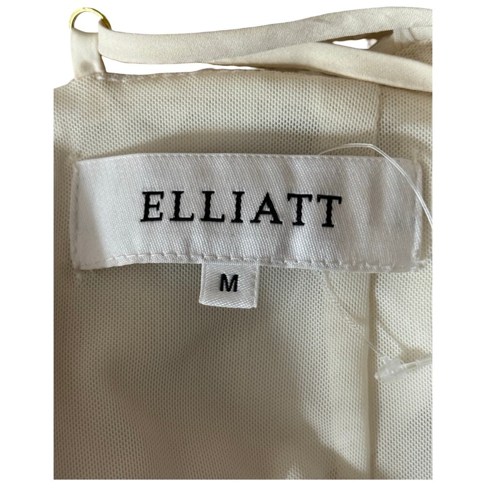 Elliatt Ravish Textured Stripe Open Back Dress Cr… - image 8